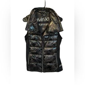 Calvin Klein Performance Camoflauge Black Vest XS
